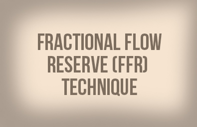 Fractional flow reserve (FFR) technique